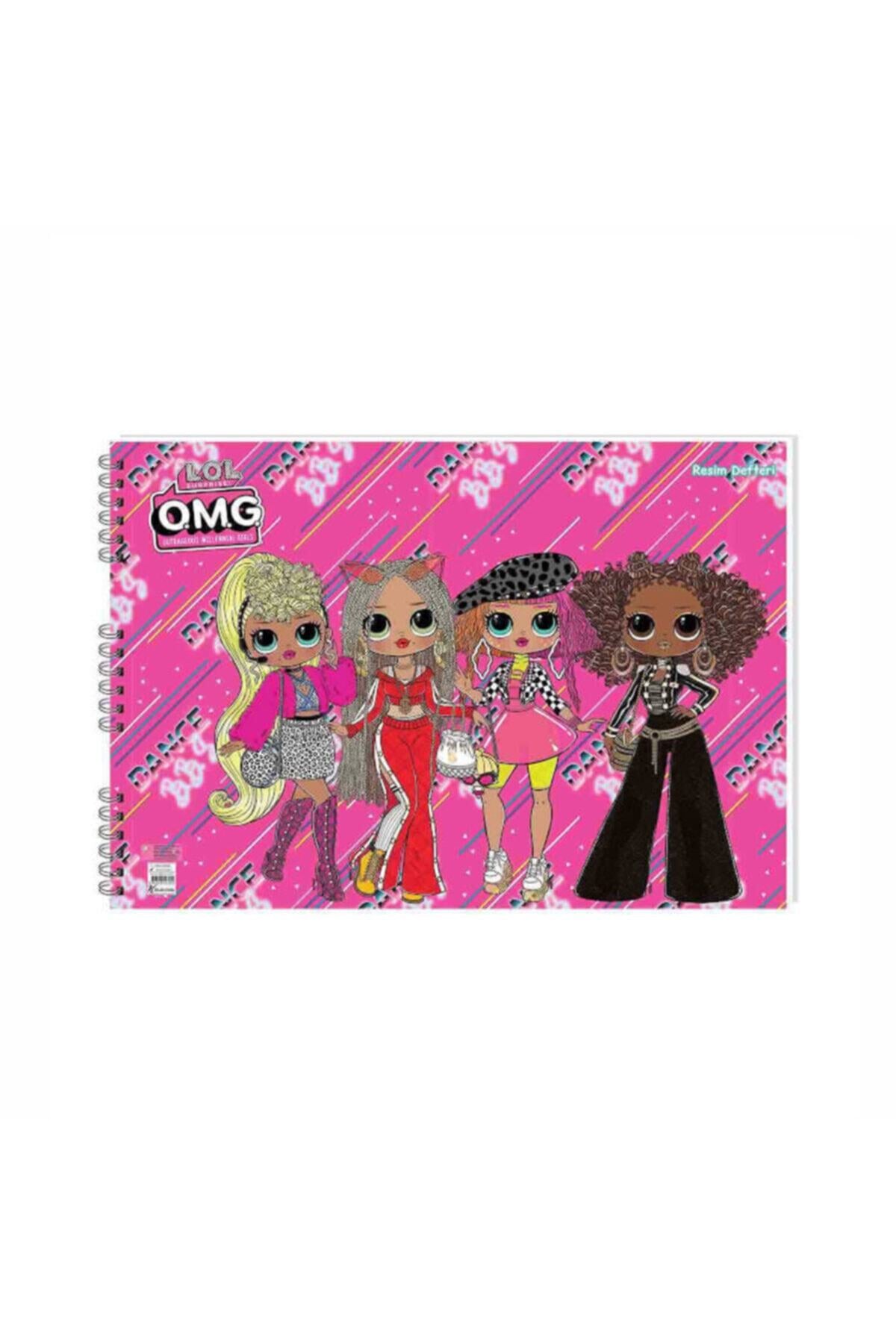 Keskin Color L.o.l. Resim Defteri 35 X 50 Cm. 15 Yaprak Pembe Dance
