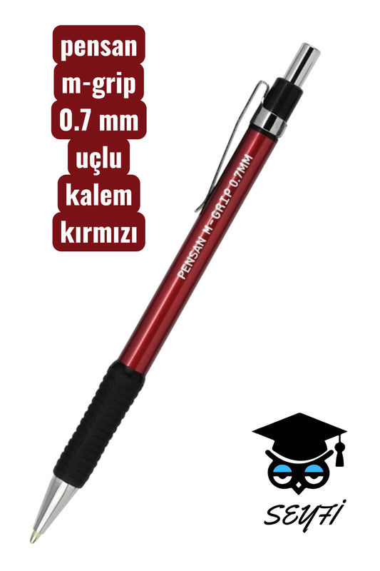 pensan M- Versatil Kalem 0.7 mm uçlu kalem sünger tutma alanı ve kaliteli mekanizma