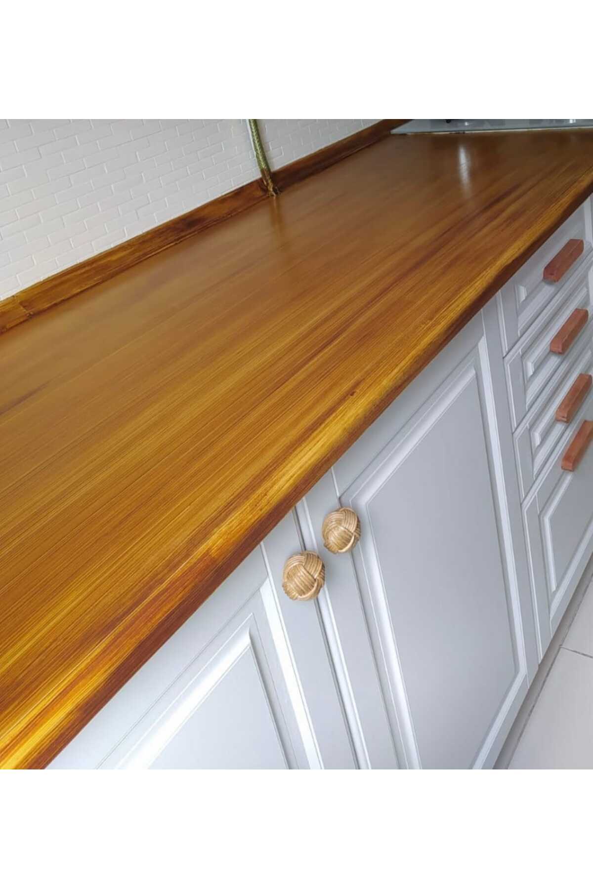 3d ahşap patina seti su bazlı 150 ml- parlak vernik 150 ml - boya tavası fırça rulo doku tarağı seti