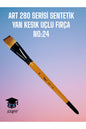 N0:24 ART 280 SERİSİ SENTETİK YAN KESIK UÇLU FIRÇA