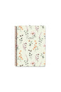 ÇİZGİLİ 16x22 CM 80 YAPRAK KARTON KAPAK TELLİ DEFTER 60 GRAM BEYAZ SAYFA ÇİÇEK