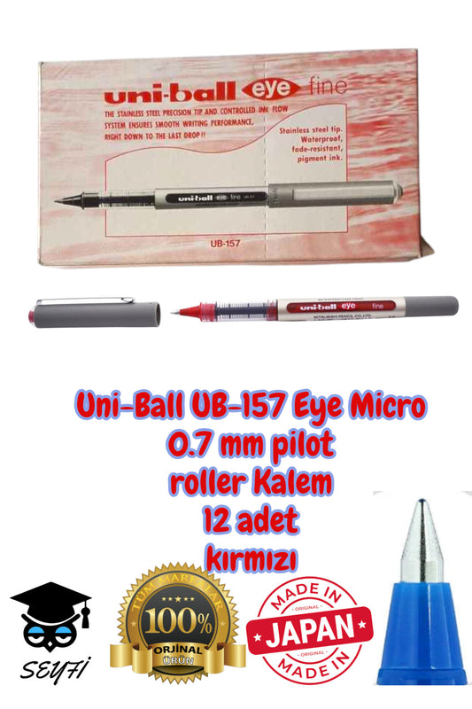 Ub-157 Eye Fine Roller Kalem 0.7 Mm pilot kalem made in japan %100 orjinal uni-ball