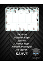 17X24 CM SPİRALLİ PLANLAYICI 52 HAFTA YUVARLAK KÖŞELİ 1. HAMUR KAĞIT TELLİ PLANLAYICI PLANNER