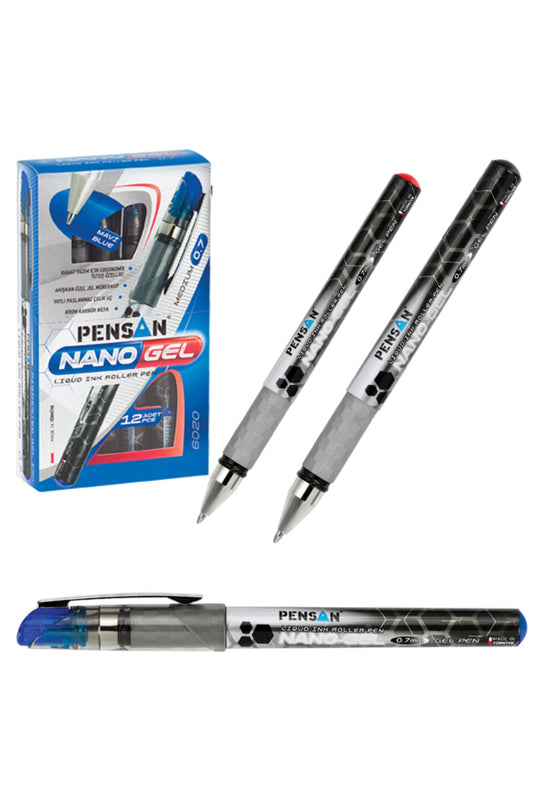 Roller Kalem Nano Jel 0,7 MM Kırmızı (12 li sadece kırmızı)