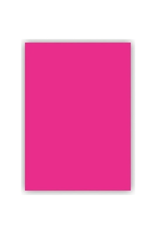 20 Adet 50x70 Fosforlu Fon Kartonu Pembe 160 Gr