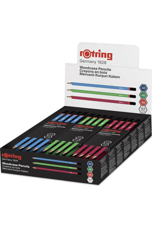 ROTRİNG KURŞUN KALEM MERCANLI 144 LÜ PAKET SET