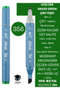 ÇİFT TARAFLI PROFESYONEL ÇİZİM KALEMİ KALICI MÜREKKEP ÜÇGEN GÖVDE İNCE UÇ 1 MM KESİK UÇ 2-6MM SKETCH