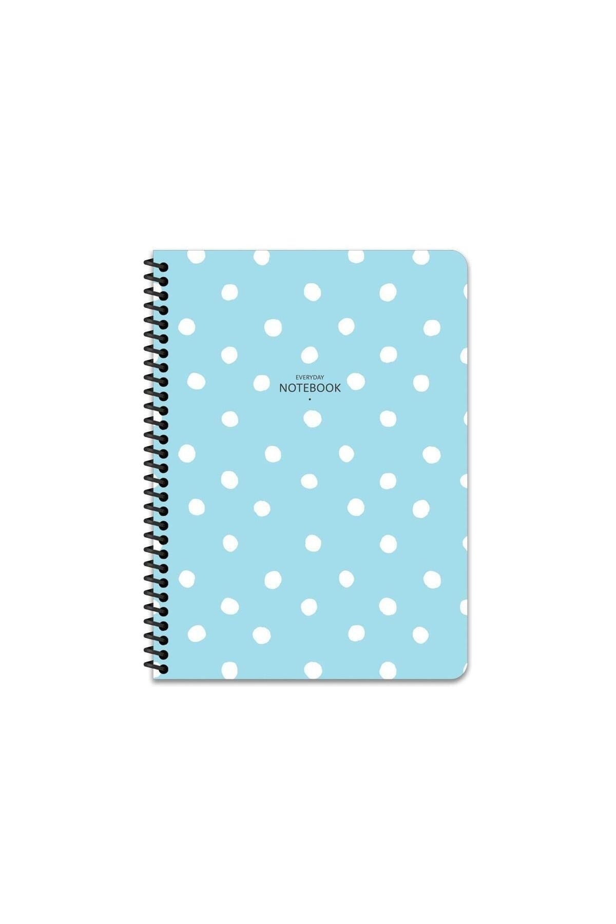 ÇİZGİLİ 16x22 CM 80 YAPRAK PLASTİK KAPAK TELLİ DEFTER 60 GRAM BEYAZ SAYFA PUANTİYE