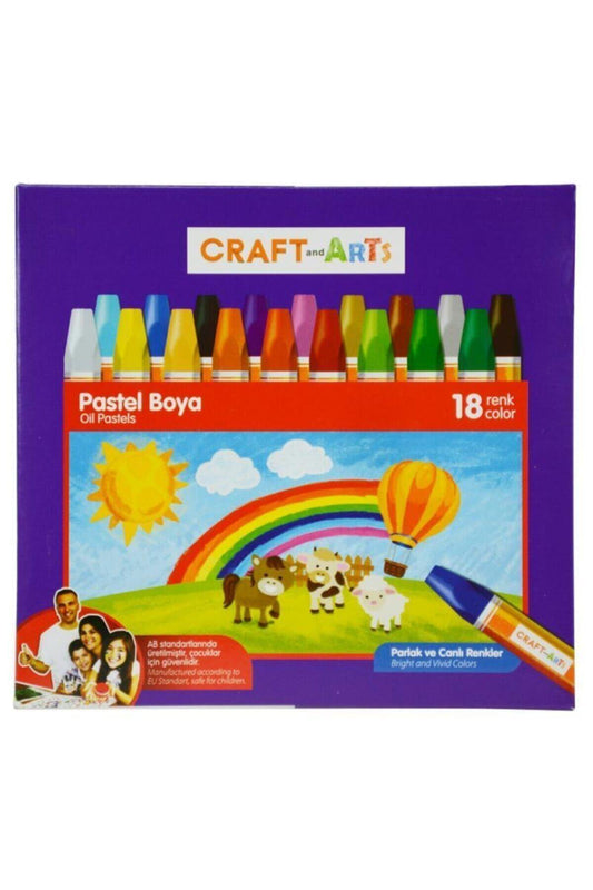 Pastel Boya 18'Li Karton Kutu N:U1818 /