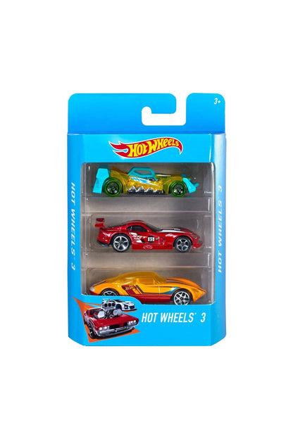 K5904 Hot Wheels 3'lü Araba Seti