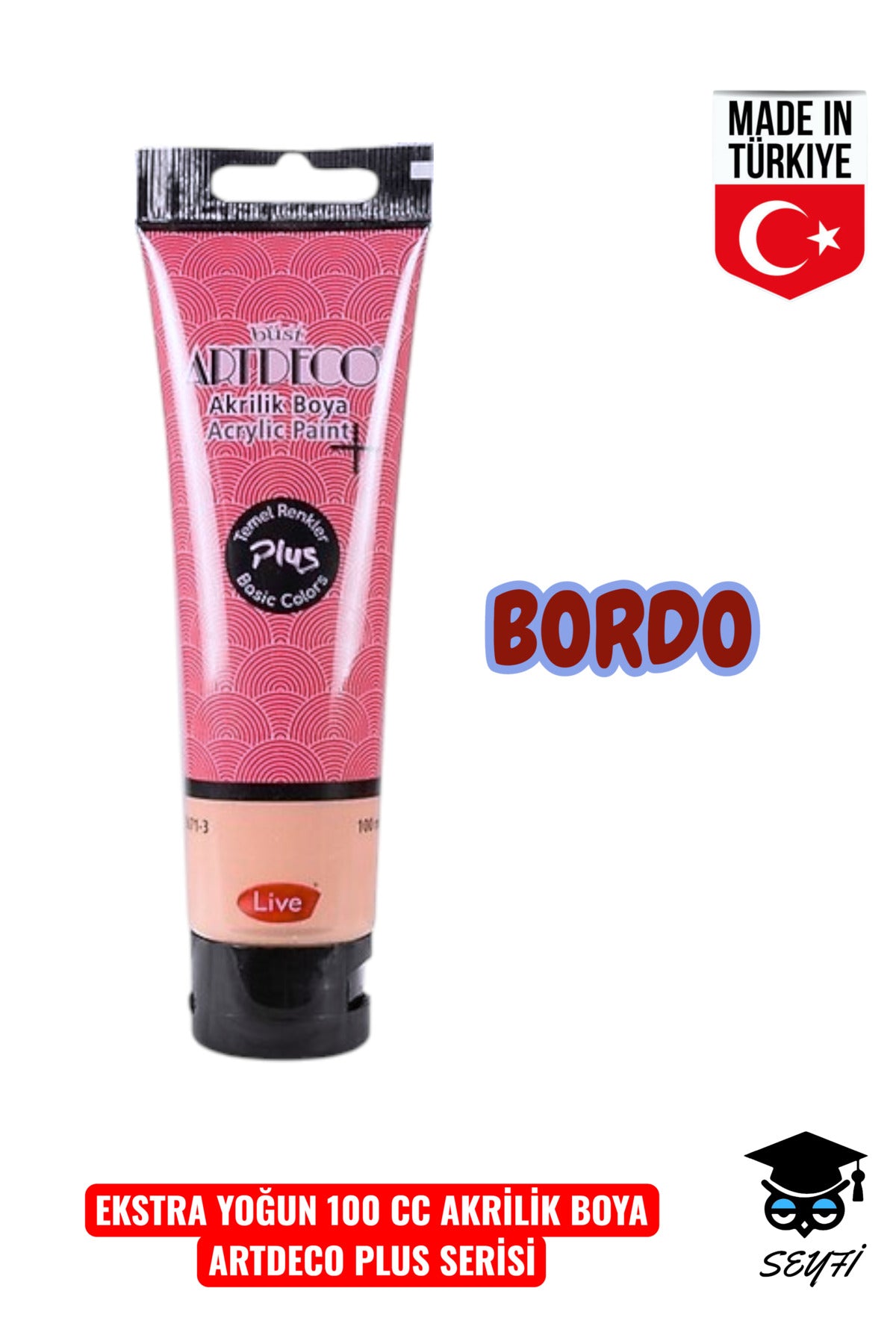 100 ML EKSTRA YOĞUN AKRİLİK BOYA ARTDECO PLUS SERİ