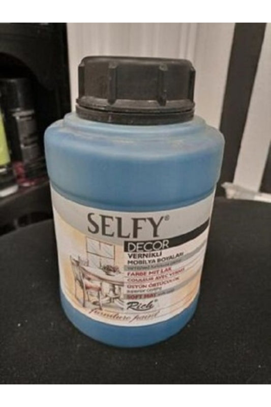 Selfy Decor Kendinden Vernikli Mobilya Boyası 1250 cc 12838 Pasifik