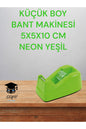 KÜÇÜK BOY MASAÜSTÜ BANT MAKİNESİ 5X5X10 CM NEON YEŞİL