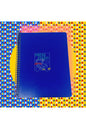 16x22 Cm 80 Yaprak Çizgisiz Plastik Kapak Telli Defter 60 Gram Beyaz Sayfa