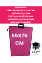 55X75 CM DİKEY RESİM PROJE ÇANTASI 2 BÖLMELİ İÇ KISIM EN BÜYÜK BOY SİLİNEBİLİR KALİTELİ KUMAŞ