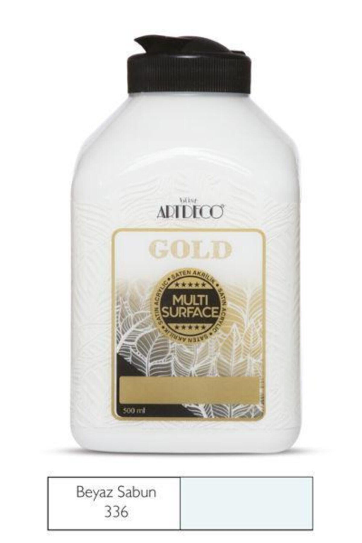 Gold Multi Surface Akrilik Boya 500 ml. 336 BEYAZ SABUN