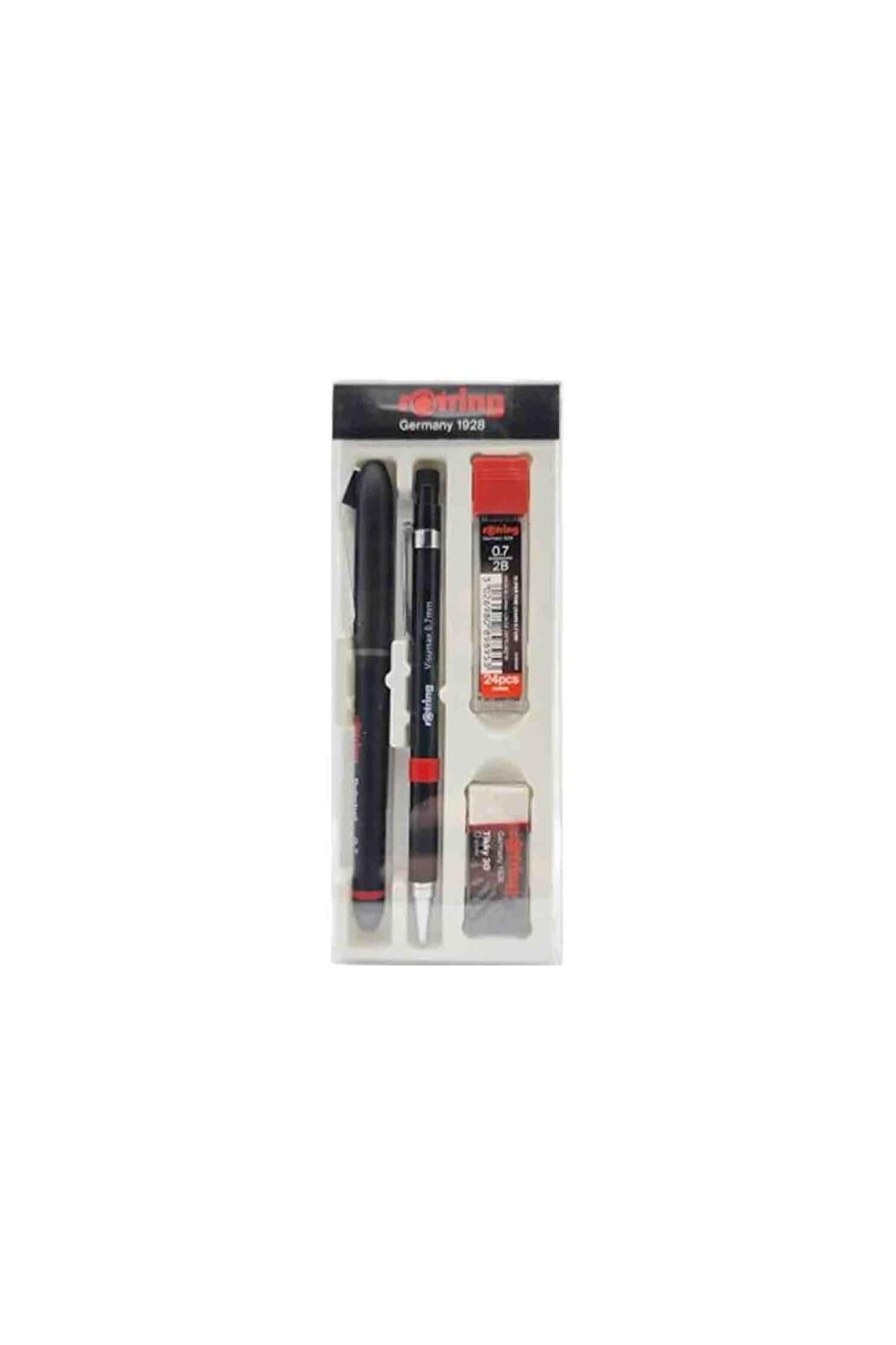 Visumax 0.7+ Roller 4 Lü Set Siyah
