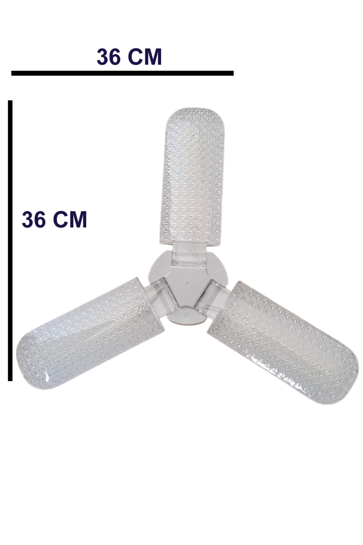 48W KRİSTAL PERVANE LED AMPÜL (BEYAZ IŞIK)6500K/4320 LÜMEN
