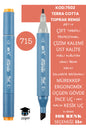 ÇİFT TARAFLI PROFESYONEL ÇİZİM KALEMİ KALICI MÜREKKEP ÜÇGEN GÖVDE İNCE UÇ 1 MM KESİK UÇ 2-6MM SKETCH