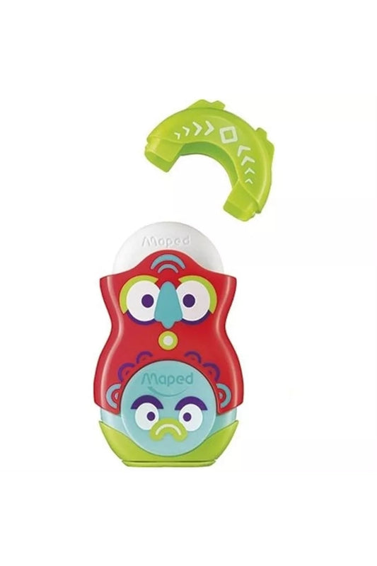 Loopy Fancy Tek Delikli Silgili Kalemtraş