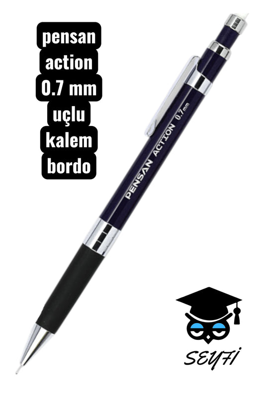 pensan Action Versatil Kalem 0.7 mm uçlu kalem silikon tutma alanı ve kaliteli mekanizma