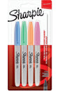 Fine 4'lü Yuvarlak Uç Permanent Markör Pastel Renkler Set / 2065402