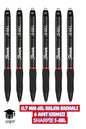 SHARPİE s-gel 0.7 mm mürekkepli basmalı jel kalem 3 renk mavi siyah kırmızı