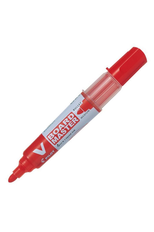 Kırmızı Tahta Kalemi V-board Değiştirebilir Kartuşlu