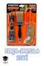 Fırça Ve Spatula Seti 3 Parça