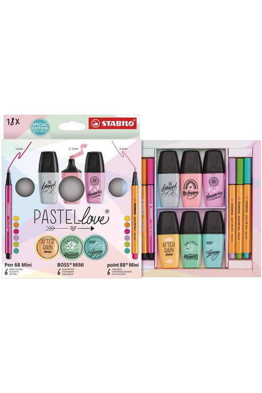Pastel Love Mini Set 18'li