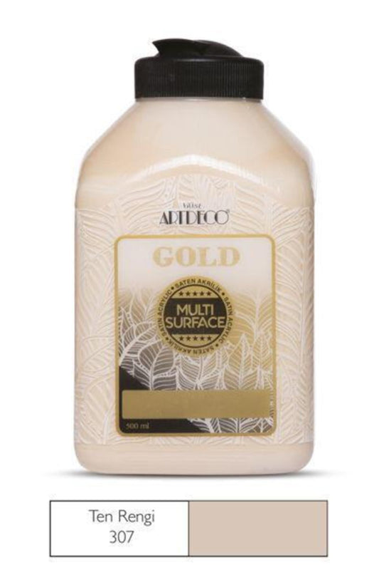 Gold Multi Surface Akrilik Boya 500 ml. 307 TEN RENGİ
