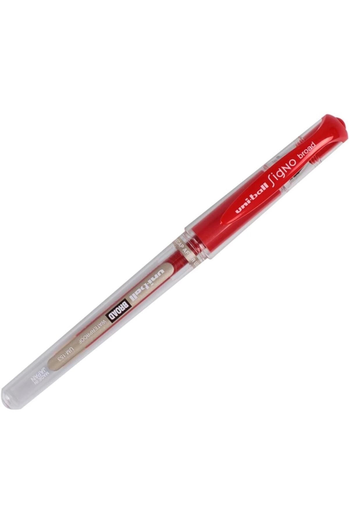Uni-ball Um-153 Signo Broad Imza Kalemi Kırmızı