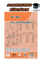 A4 20 SAYFA MİLİMETRİK BLOK DEFTER KOPARTILABİLİR SAYFALAR