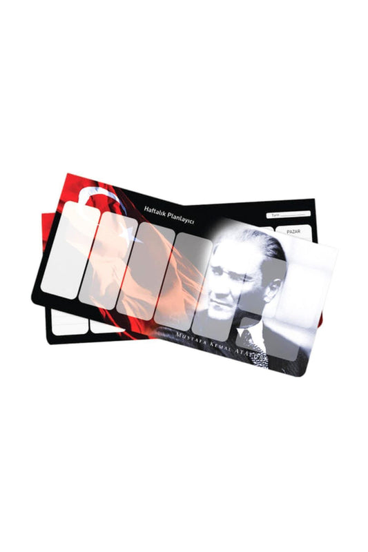 Keskin Color Haftalık Planlayıcı Blok Atatürk 12x26 830133-99