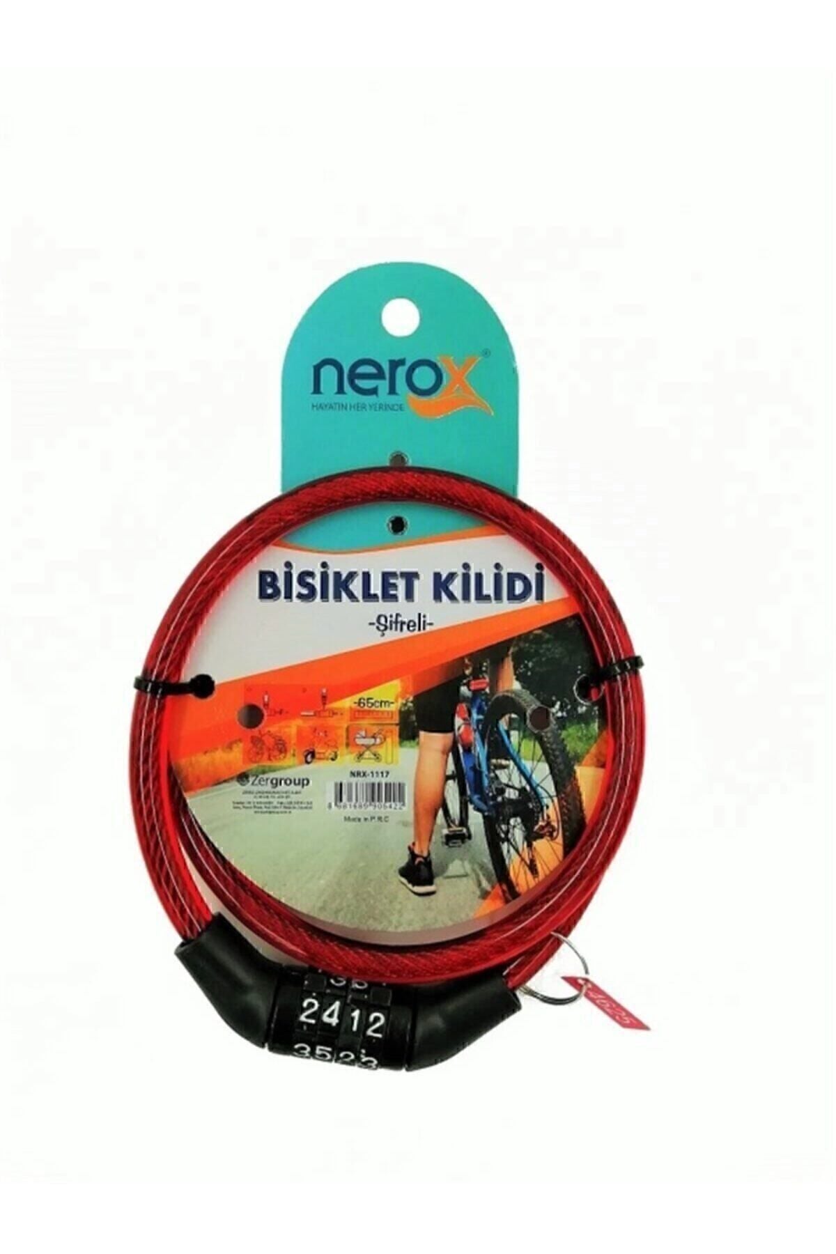 Nerox Bisiklet Kilidi Şifreli Nrx-1117 (65 Cm)