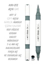 ART-X ÇİFT UÇLU AKRİLİK MARKER ÇİZİM KALEMİ HER YÜZEYE UYGUN KALICI MÜREKKEP 1-6 MM UÇ KALINLIKLARI