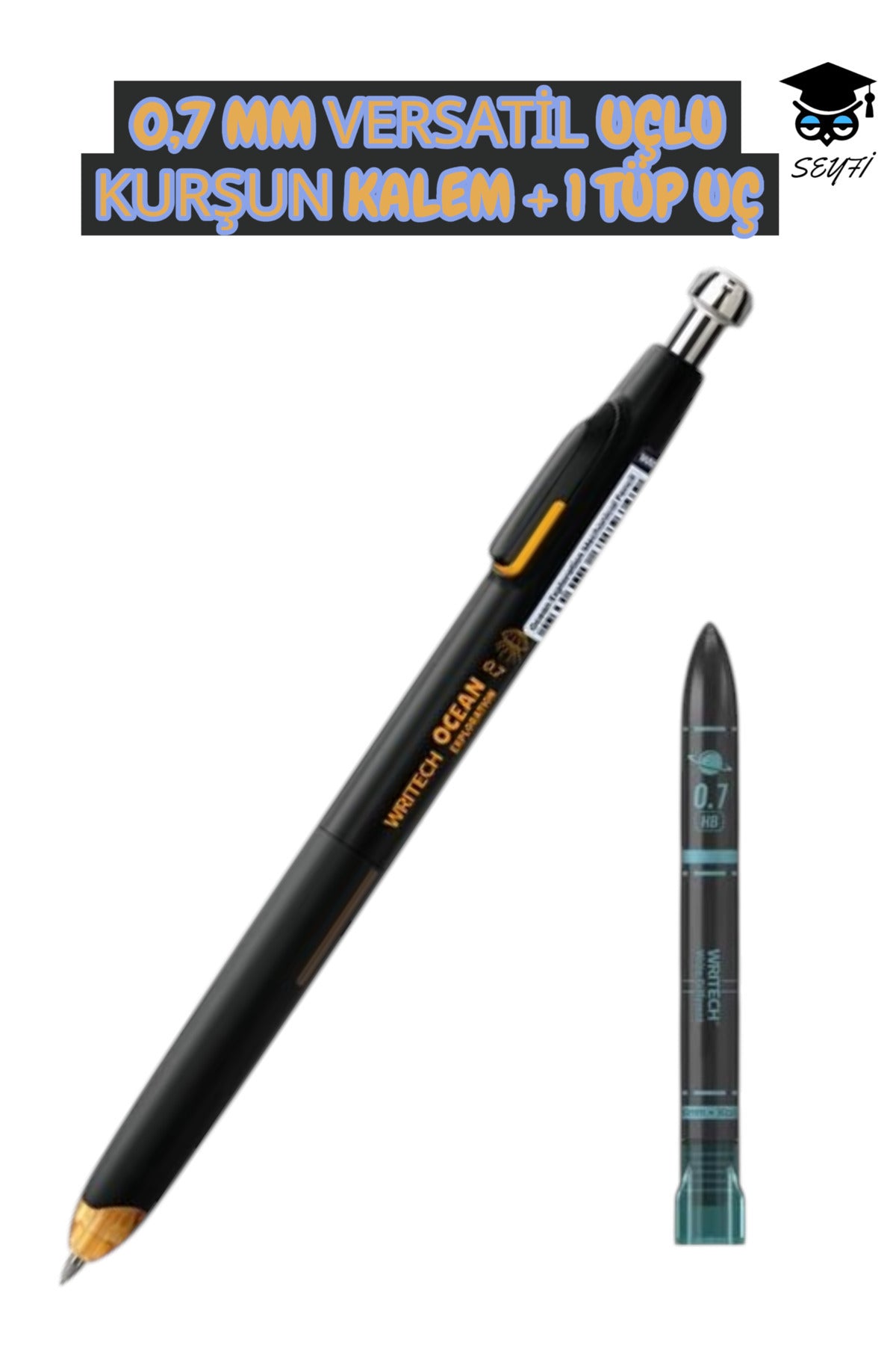 0,7 MM VERSATİL UÇLU KURŞUN KALEM SETİ + 1 TÜP UÇ W-5144 WRİTECH
