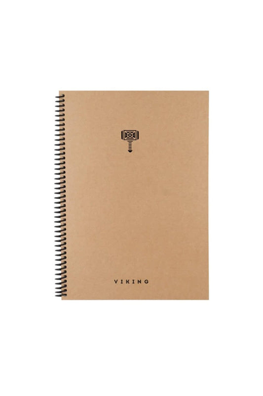 Keskin Color Viking Sert Kapak Spiralli Defter 20x28 cm 100 yp Çizgili