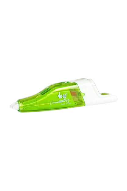 | Şerit Silici Correction Tape, 5 Mm X 6 M, Şeffaf Bant, Hızlı Ve Temiz Düzeltme, Anında Yazıl
