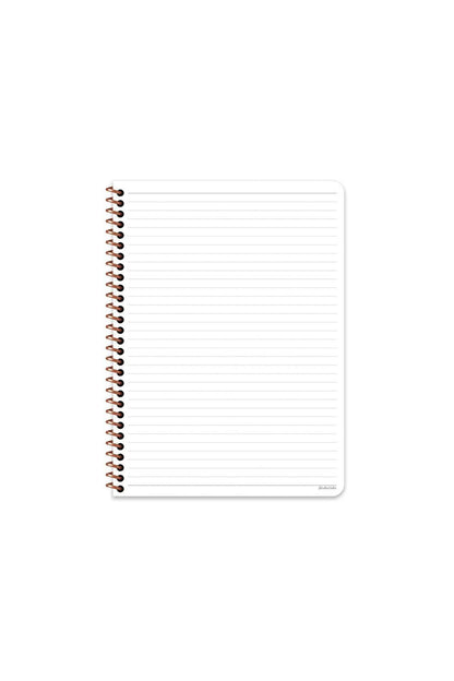 ÇİZGİLİ A4 EBAT 80 YAPRAK KARTONKAPAK TELLİ DEFTER BEYAZ RENK 60 GR KAĞIT