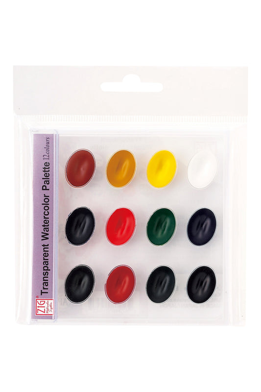 Pigment Tablet Suluboya 12 Renk