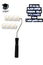 32 cm sap BLACK EXPERT PARMAK RULO POLYAMİD 10cm 1 adet yedek rulo