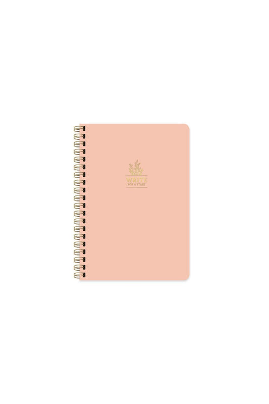 Write For A Start A5 Çizgili Spiralli Defter Somon