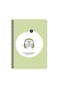 Keskin Color A4 80 Yp. Dinlenmek Istiyor Kareli Spiralli Stickerli Defter 500519-99