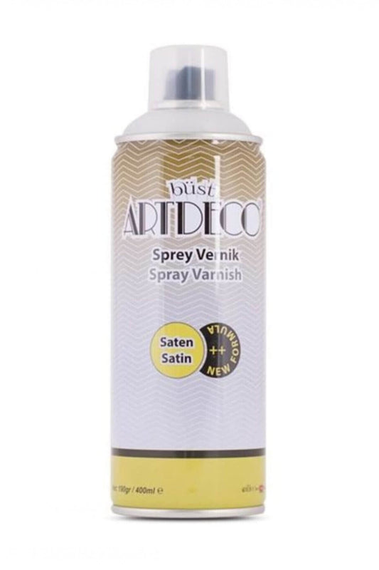 Su Bazlı 400ml Sprey Vernik - Saten