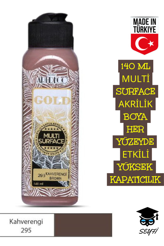140 ML MULTİ SURFACE AKRİLİK BOYA HER YÜZEYDE ETKİLİ YÜKSEK KAPATICILIK