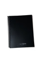 16x22 Cm Çizgisiz 60 Yaprak Telli Plastik Kapak Hafif Defter Light Book Krem Renk Kağıt