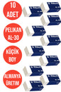 10 ADET KÜÇÜK BOY SİLGİ BEYAZ PELİKAN AL-30