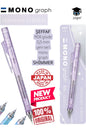 şeffaf gövde 0,5 mm yeni seri tombow mono graph shimmer serisi