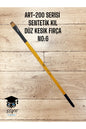 ART-200 SERİSİ SENTETİK DÜZ KESİK KIL FIRÇA NO:6